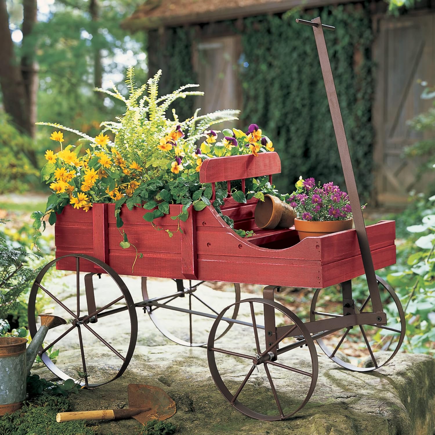 Inspiring Fall Decor with Garden Backyard Planter