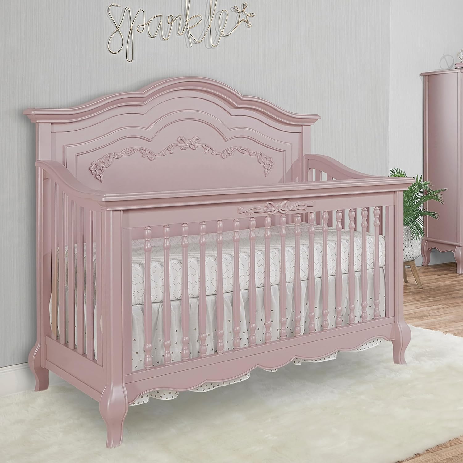 Aurora Traditional 5-in-1 Convertible Crib