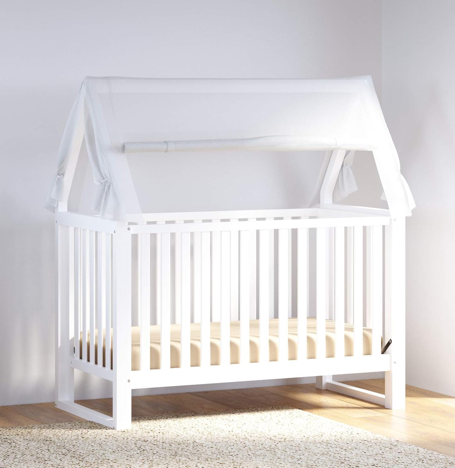 Canopy style Convertible Baby Crib from Storkcraft