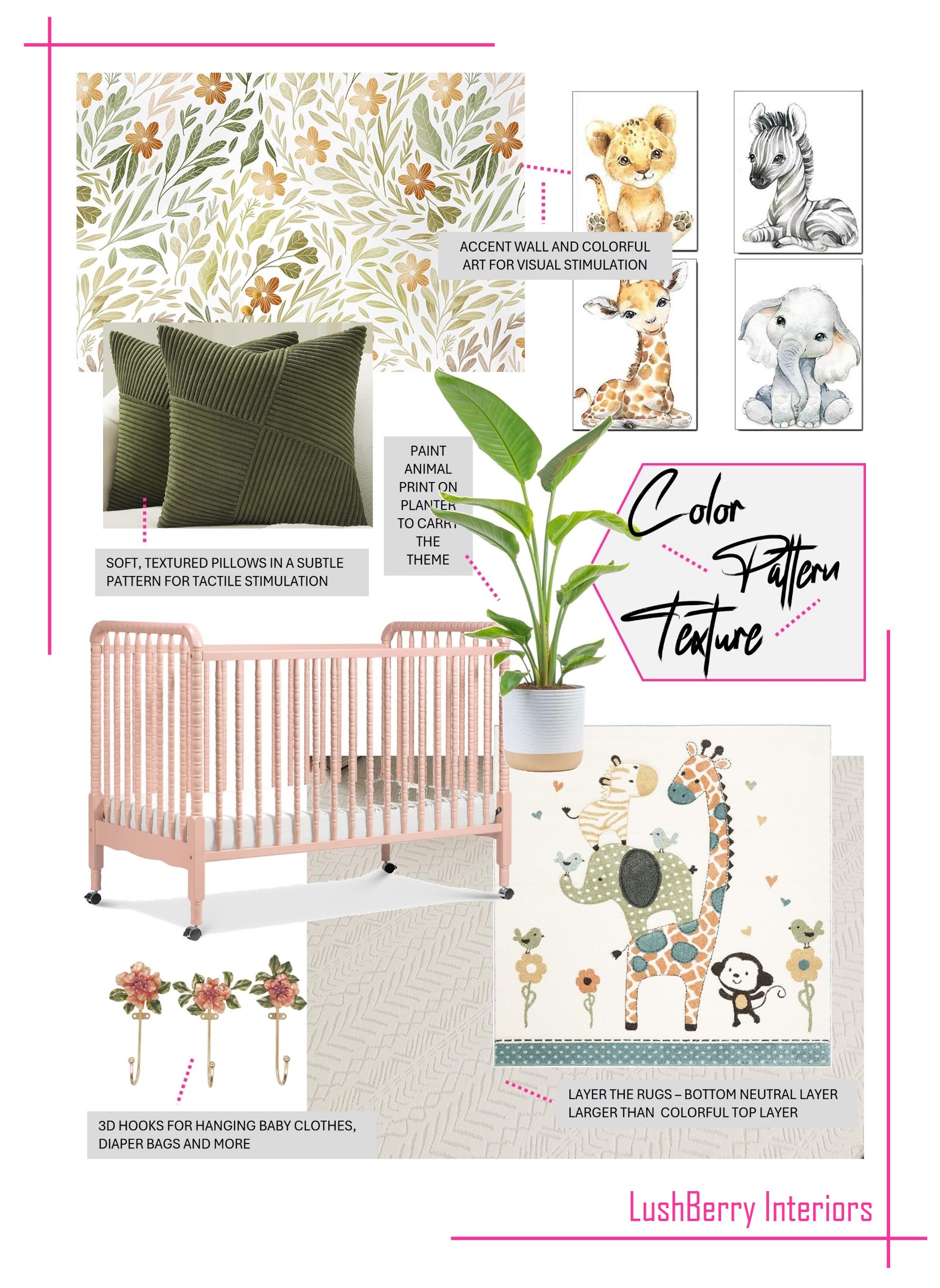 Choose Colors, Patterns and Textures to Create a Stimulating Kid's Room