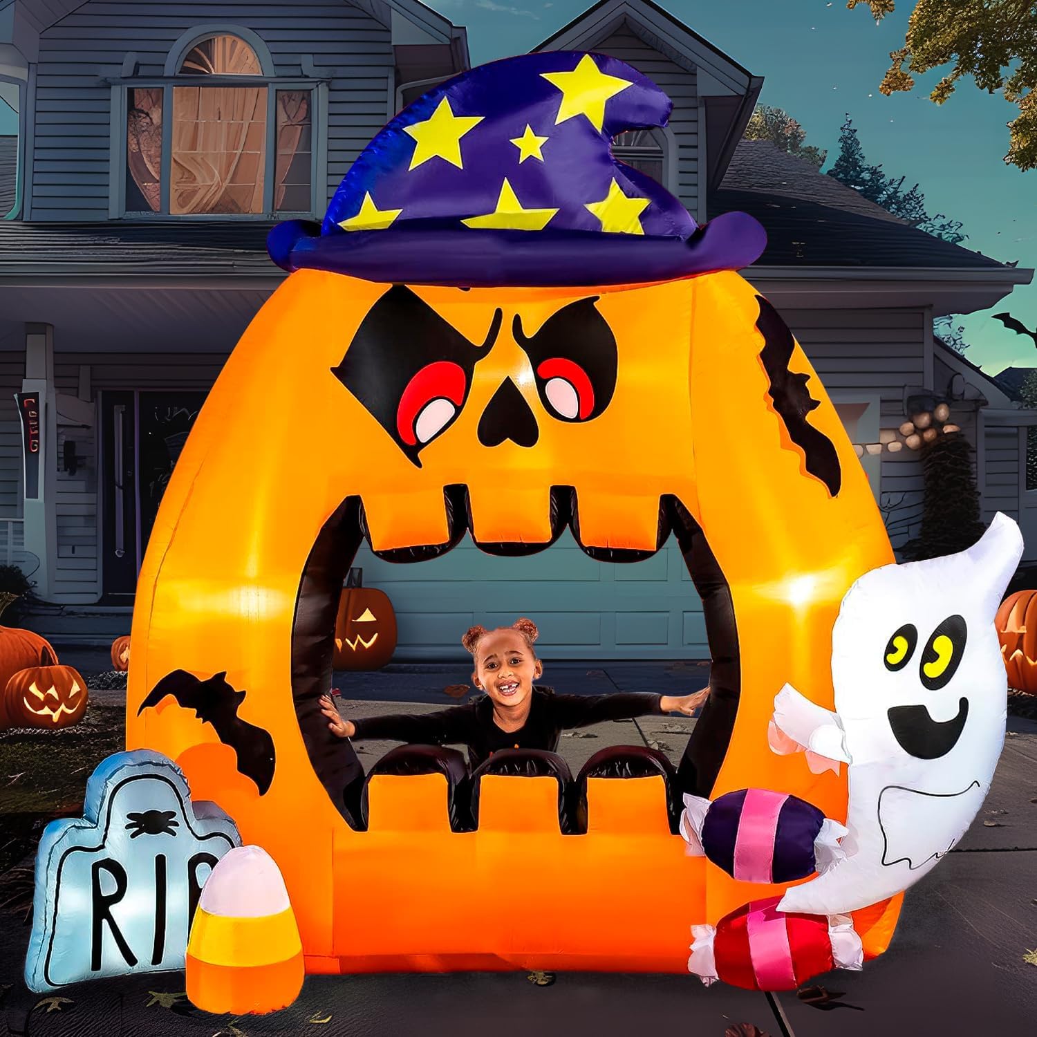 Halloween Inflatable Photo Booth Idea