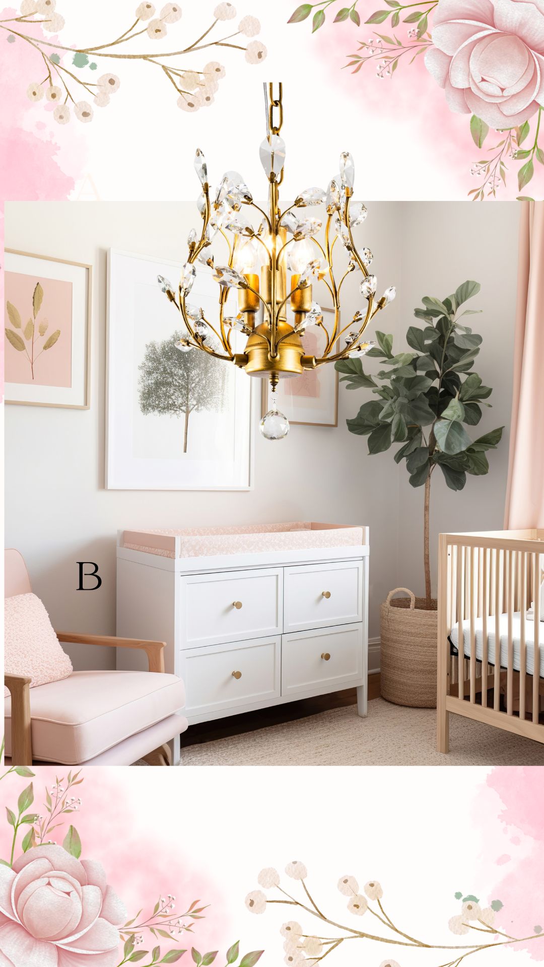 Add cherubic lighting to your fairy decor themed room