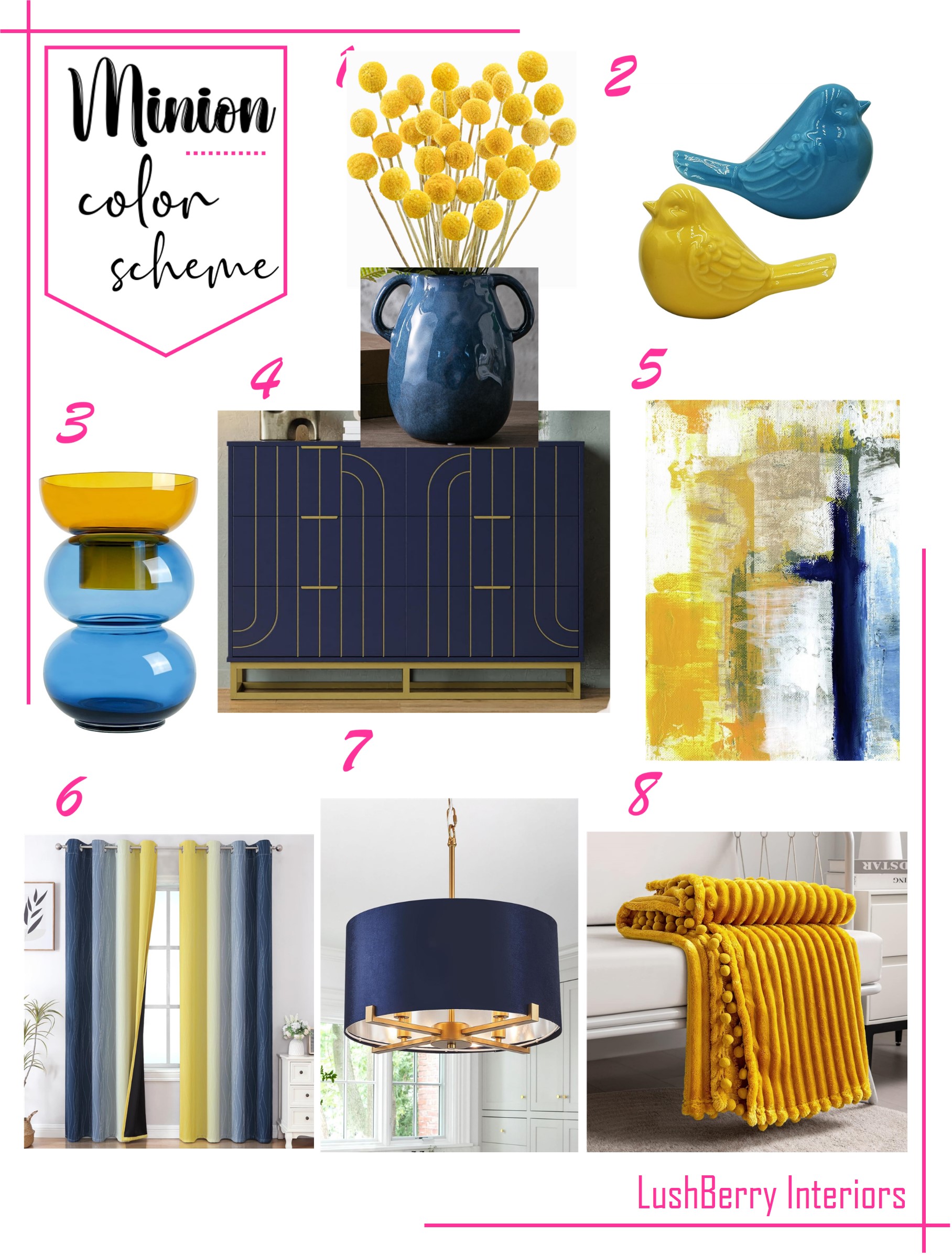 Bring Minion theme to life with iconic colors