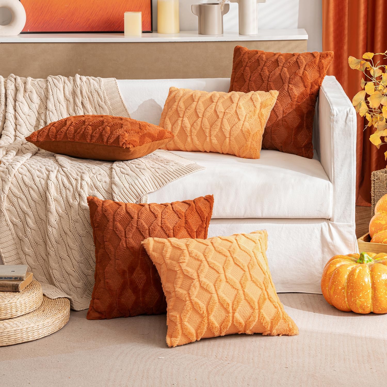 Textured Layers For Fall Decorating