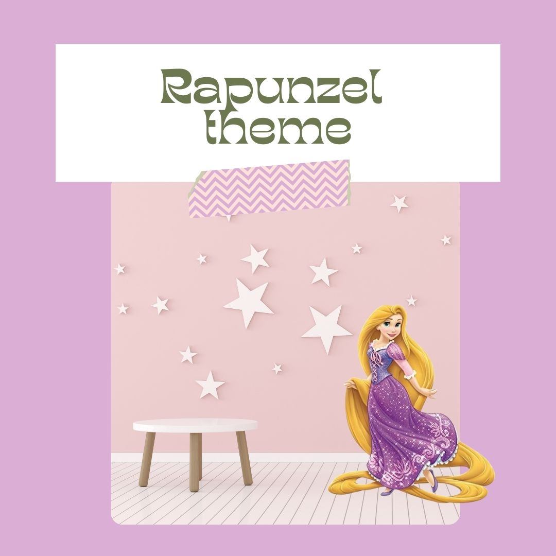 Rapunzel Themed Girls Room Ideas