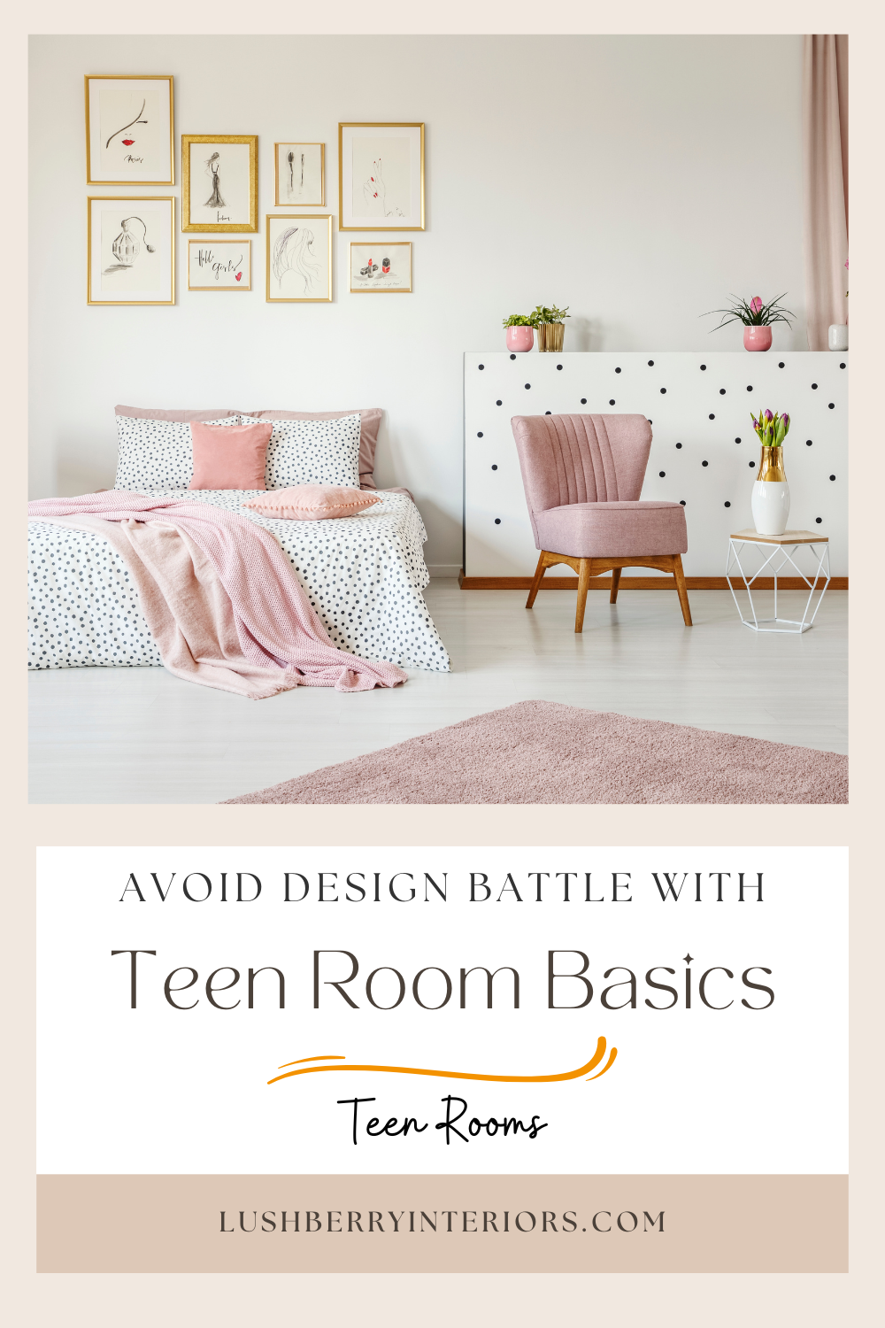 Avoid design battles with these Teen Rooms basic tips