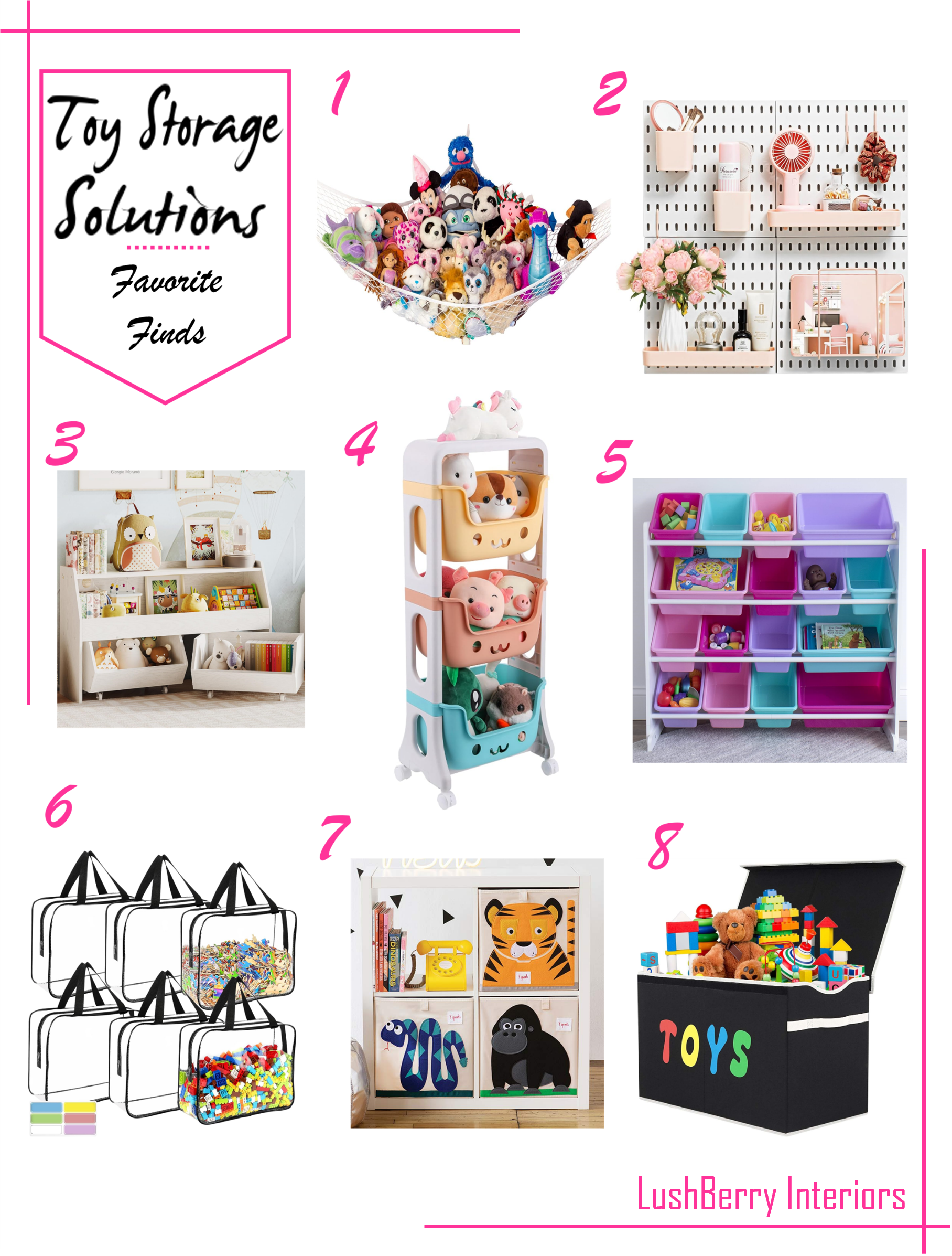 Favorite Finds for Toy Storage