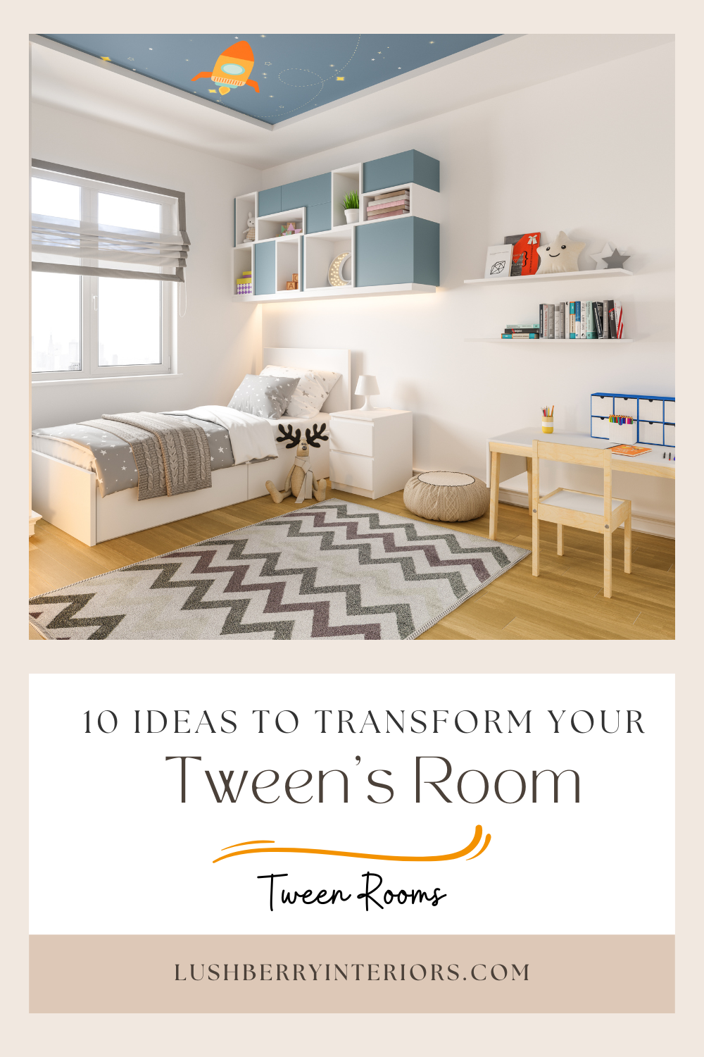 10 Steps to Updating Your Tween's Room