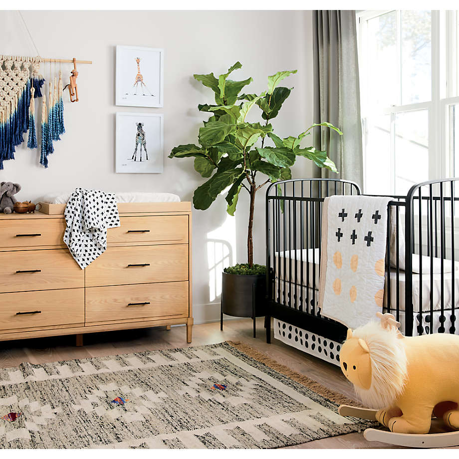 Larkin Metal Crib from Crate and Barrel