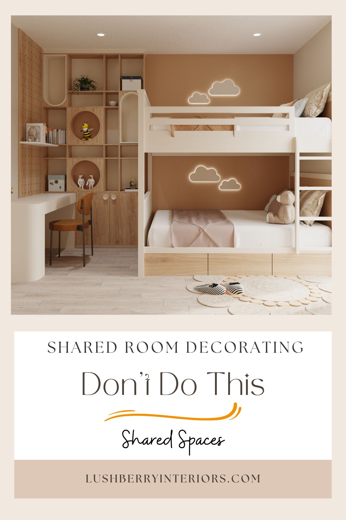 Mistakes to avoid with Shared Room decorating ideas